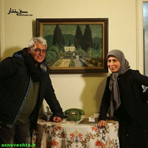عکس مریم کاظمی و همسرش با بیوگرافی97