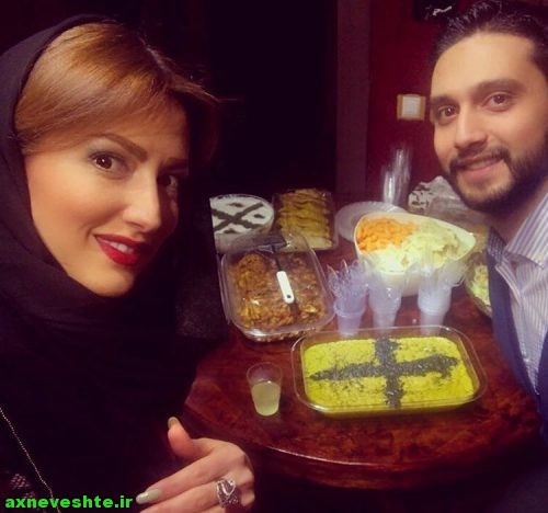 عکس سمیرا حسینی و همسرش با بیوگرافی 97