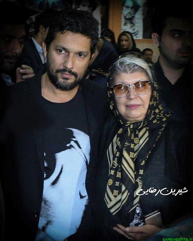 عکس حامد بهداد و مادرش