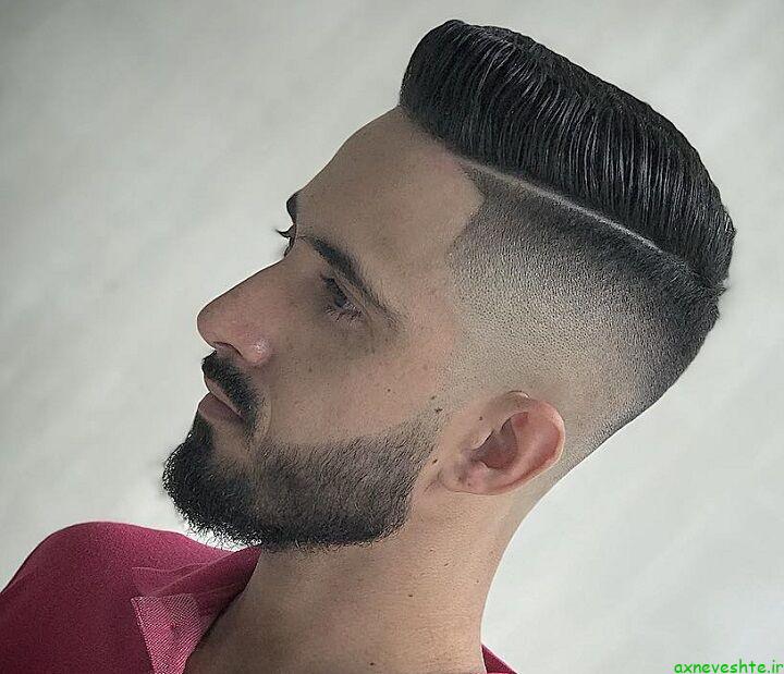 Side Swept Pomp Undercut