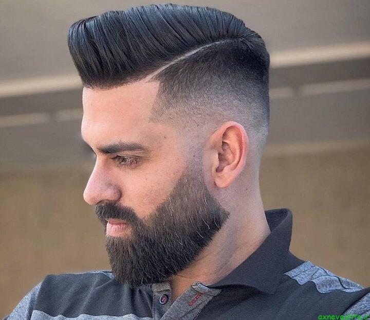 Pompadour جانبی زیبا