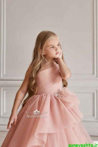 40+مدل لباس عروس بچه گانه:پرنسسی لمه شنی و پفی