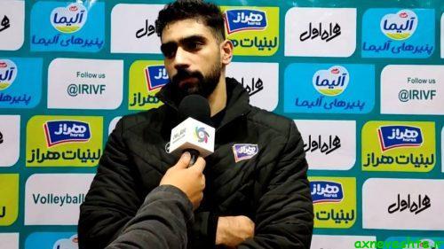 عکس و بیوگرافی علی حاجی پور والیبالیست